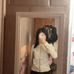 Cuteandpsycho Vintage Zip Up Chic Jackets Autumn Streetwear Pockets Harajuku Solid Coats Casual 2000s Basic Y2K Aesthetic Cloth photo review