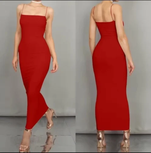 Women V Neck Solid Ribben Knitted Dresses Casual All Match Slimple Sexy Package Hips Bodycon Dress Elegant Vestidos Streetwear photo review