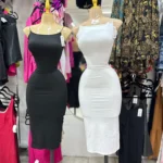 Satin Slip Sleeveless Backless Maxi Dress Women Y2K Summer Bodycon Elegant Sexy Outfits Ladies Birthday Party Club Sundress photo review