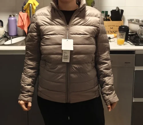 Women Spring Jacket Fashion Short Ultra Lightweight Packable Puffer Coats 15 Colors Female Down Warm Korean Slim Fit Parkas 5XL photo review
