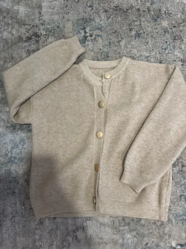 AOSSVIAO Women Cardigans Sweater O-neck Autumn Winter Knitted Loose Cardigans Solid Single Breasted Womens Sweaters photo review