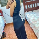 Black Dresses Women Summer New O-Neck Sleeveless Sexy Clubwear Hollow Out Dress Fashion Print Casual Elegant Slim Female Dresses photo review