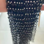 Black Dresses Women Summer New O-Neck Sleeveless Sexy Clubwear Hollow Out Dress Fashion Print Casual Elegant Slim Female Dresses photo review