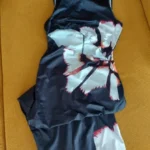 Black Dresses Women Summer New O-Neck Sleeveless Sexy Clubwear Hollow Out Dress Fashion Print Casual Elegant Slim Female Dresses photo review