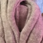 2024 Vintage Long Sleeve Cardigan Women Sweater O-neck Elegant Knitted Top Fashion Autumn Grey Knitwear photo review