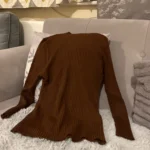 Elegant Solid Basic Knitted Tops Women Turtlneck Sweater Long Sleeve Casual Slim Pullover Korean Fashion Simple Chic Clothes photo review