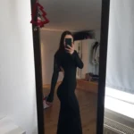 Weird Puss Backless Skinny Women Dress Skinny Stretchy Slim Bag Hip Bodycon Ladies Fashion Party Event Prom Mermaid Vestidos photo review