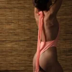 2023 New Sexy Deep V One Piece Swimsuit Women Bandage Backless Swimwear Female Monokini Bathers Bathing Suits Summer Beach Wear photo review