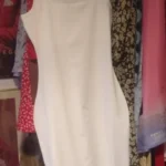 2024 Summer Sexy Tank Top Dress European and American Plus Size Solid Color Women's Sleeveless Mini Dress photo review