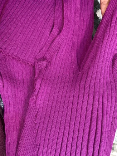 Women V Neck Solid Ribben Knitted Dresses Casual All Match Slimple Sexy Package Hips Bodycon Dress Elegant Vestidos Streetwear photo review