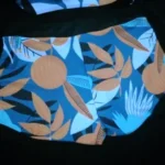 2023 Halter Bikini Set Short Swimsuit Women High Waist Swimwear Female Printed Bathers Swimming Bathing Swim Suit Beachwear photo review