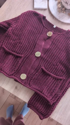 Autumn Winter Knitted Cardigans For Women Casual Button Long Sleeve Female Sweater 2024 Fashion Loose Lady Cardigans Coat photo review
