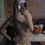 Biyaby Sexy Women Golden Mermaid Dresses Summer Spaghetti Strap Strapless Dress Woman Elastic Solid Color Bandage Vestidos Lady photo review