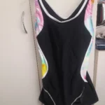 2023 Patchwork Sport One Piece Swimsuit Plus Size Swimwear Women Professional Sport Bathing Suit Surfing Swimsuits Swimming Suit photo review