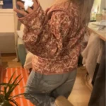 Elegant Women Floral Print Jacket Fashion Long Sleeve Vintage Autumn Winter Warm Coats Casual Communte O-Neck Chic Quilted Coat photo review