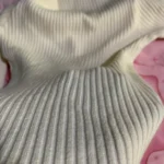 Elegant Solid Basic Knitted Tops Women Turtlneck Sweater Long Sleeve Casual Slim Pullover Korean Fashion Simple Chic Clothes photo review