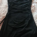2024 explosive new dress summer high sensibility halter strap Spice Girl bag hip dress photo review