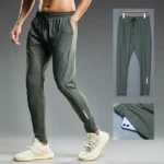Summer Elastic Men Running Sport Pants Jogging Sweatpants Casual Outdoor Training Gym Fitness Trousers
