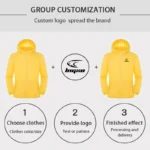 LNGXO Hiking Waterproof Jacket Women Men Camping Running Sun-Protective Windbreaker Quick Dry Outdoor Sport Rain Coat Unisex