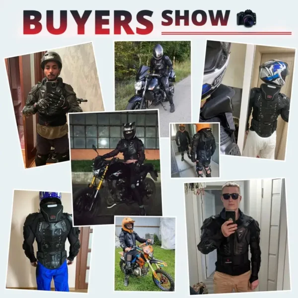 HEROBIKER Motocross Jacket Men Body Armor Motorcycle Armor Bicycle Racing Jacket Riding Motorbike Moto Protection S-5XL