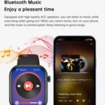 New QX7 Sports Smart Watch Men Women 2.09-inch SmartWatch GPS Bluetooth call Heart rate Music AI Voice SOS Smartwatch 2025 New
