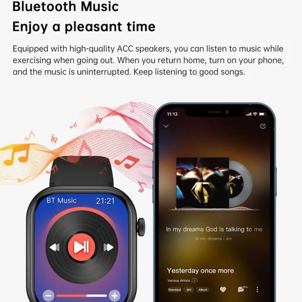 New QX7 Sports Smart Watch Men Women 2.09-inch SmartWatch GPS Bluetooth call Heart rate Music AI Voice SOS Smartwatch 2025 New