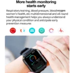 EGC+PPG GPS Sports Fitness Tracker Smartwatch Men 1.99 Inch HD Screen Health Monitoring Bluetooth Call Smart Watch For Xiaomi