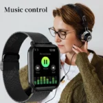 2024 New Body Temperature Monitor Watch Men Smart Watch Sports Music Playback Waterproof SmartWatch Heart Rate Blood Pressure