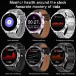 2025 New For HUAWEI Outdoor Sports Smart Watch Men AMOLED Screen NFC GPS Compass Heart rate Waterproof Bluetooth Call SmartWatch