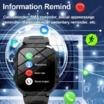 GPS Watch Tracker Outdoorsport Smart Watch Waterproof Phone Calls Heart Rate Monitor Weather Sync DIY Watch Faces Smart Bracelet