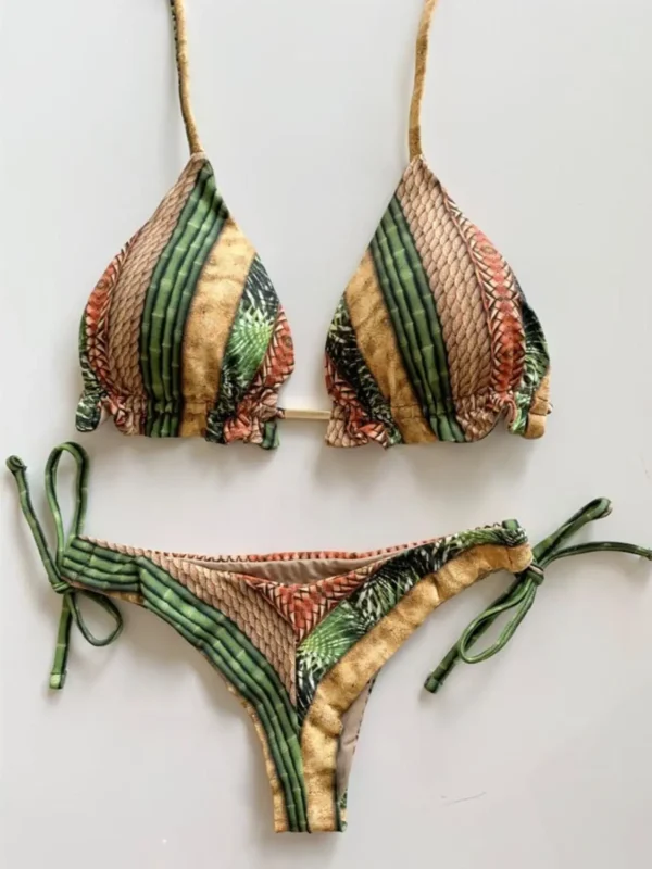 RUOTONGSEPT 2023 Popular Womens Beachwear Sexy Bikinis Set Hot Sport Swimwear Push-Up Padded Swimsuit Exquisite Bather Swimwear