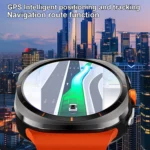 4G Call Smart Watch Men Women 1480mAh 480*480 AMOLED Screen SmartWatch Support SIM card WIFI NFC GPS Compass Sports Smartwatch