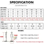 5XL Motorcycle Jackets Men's Full Body Armor Protection Jackets Motocross Enduro Racing Moto Protective Equipment Clothes