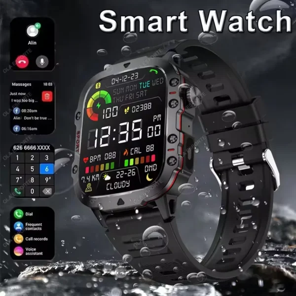 2025 Smartwatch For XIAOMI New GPS Smart Watch Men 1.71 Inch HD Display GPS & Make/Receive Phone Calls 400mAh Battery Braceletes