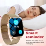 KESHUYOU 2025 Smart Watch 2.01 Inch HD Display Answer Make Call Message Preview Sport Modes DIY Dial Weather Forecast Men Women