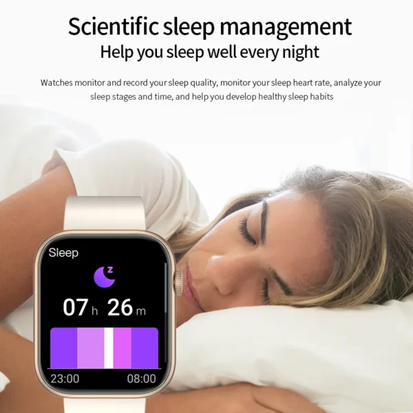 LIGE Bluetooth Call Smart Watch Men Women Sports Fitness Watch Waterproof Smartwatch Customizable Wallpaper Bracelet For Xiaomi