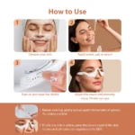 3D EMS Eye Massager with Red Light