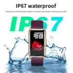 LIGE New Fashion Smart Watch Ladies Message Push Blood Pressure DIY Custom Dial Sports Bracelet Waterproof Men Smartwatch Women