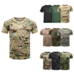 3D Camouflage T-Shirt Men Clothes Outdoor Fashion Casual O Neck Short Sleeve Summer Street Oversized Men Outdoor Sport T Shirts