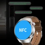 GT4 Pro Health Smart Watch Men 360*360 AMOLED Screen NFC GPS Tracker Compass BT call Blood oxygen IP68 Sport Smartwatch 2025New