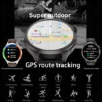 2025 New For HUAWEI Outdoor Sports Smart Watch Men AMOLED Screen NFC GPS Compass Heart rate Waterproof Bluetooth Call SmartWatch
