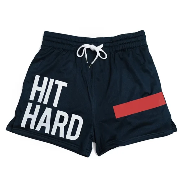Cross-border New Quick-drying Sports Shorts Men's Mesh Elastic Fitness Outdoor Running Training Beach Pants Breathable