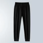 2024 New Ice Silk Pants for Men's Summer Thin Casual Pants for Men's Breathable Tight Feet Loose, High Elastic, Quick Drying Air