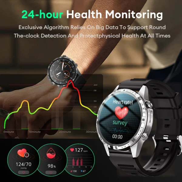 2025 New Smart Watch 1.6inch TFT Full Touch Screen HD Bluetooth Call Sport Fitness Tracker Waterproof Smartwatch