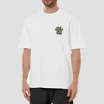 2025 Men's Summer New Fashion Loose Breathable Round Neck Letter Print Short Sleeve t-Shirt Daily Sports Casual Street Tops