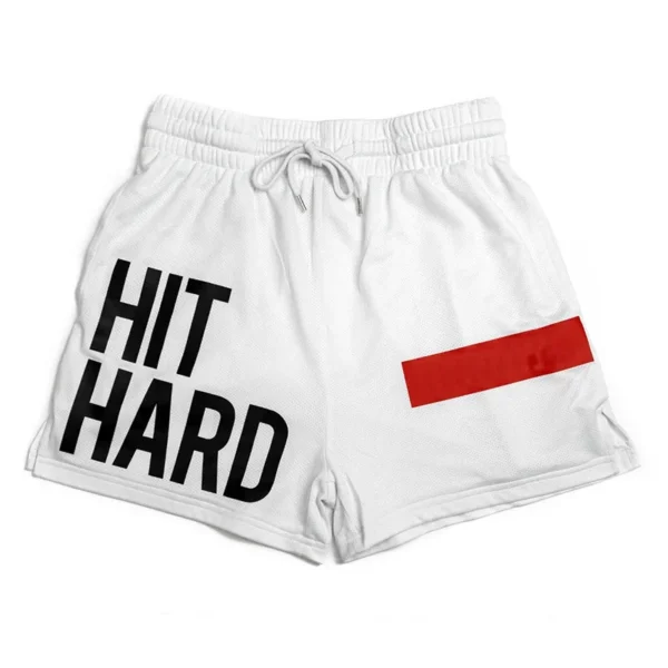 Cross-border New Quick-drying Sports Shorts Men's Mesh Elastic Fitness Outdoor Running Training Beach Pants Breathable