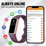 LIGE Sport Smart Bracelet Fitness Tracker For Man Women Band Waterproof Connected Phone Tracker Men Smart Watch For Android ios