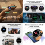 For HUAWEI IOS Outdoor Sport GPS Smart Watch Men 1.53-inch HD AMOLED Screen IP68 Waterproof Bluetooth Call NFC Smartwatch 2025
