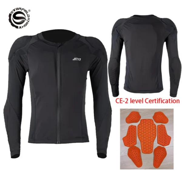 Summer Motorcycle Jackets Full Body Armor Protection Jacket For Motorbike Racing Lightweight Soft Motocross Clothing Moto Jacket