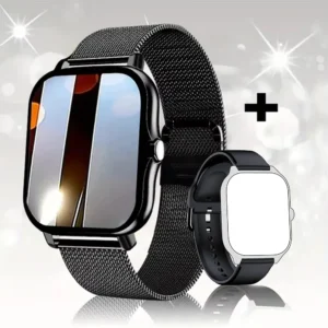 LAXASFIT New Smartwatch Bluetooth Talking Smartwatch Dialer Smart Clock Fitness Tracker Sleep Logging Smartwatch for Android IOS